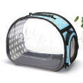 Suministros para mascotas New Transparent Space Capsule Mochila mochila Pet Portable Pet Catting Bag